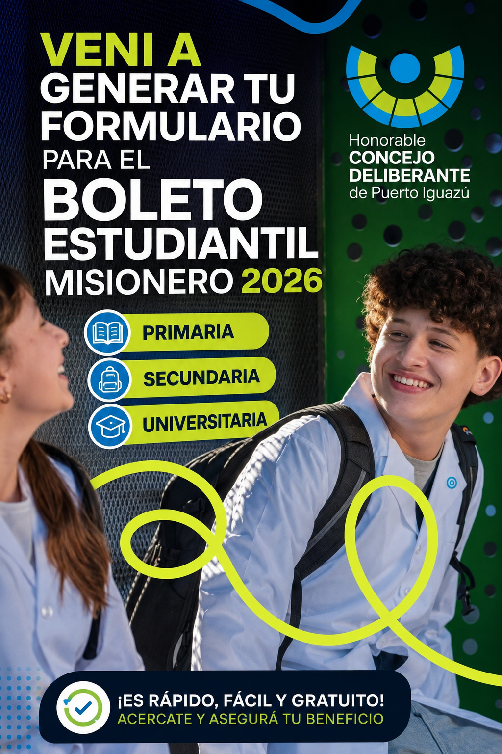 Boleto Estudiantil Misionero